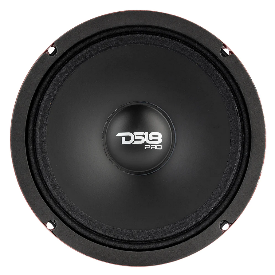 DS18 PRO-SM6.2 Altavoz de rango medio poco profundo de 6,5" con cono resistente al agua y bobina móvil de 1,5" - 200 vatios Rms 2 ohmios