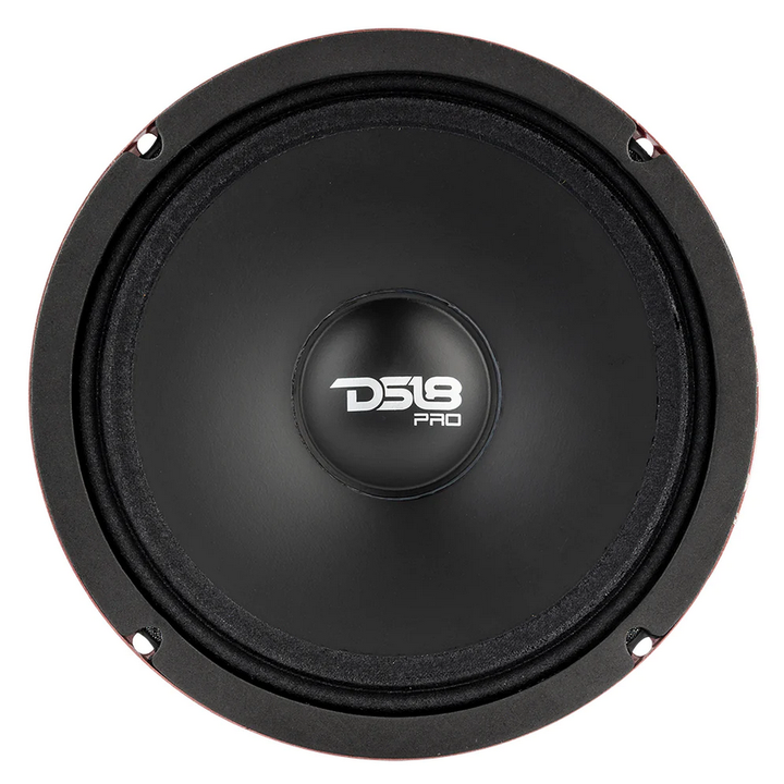 DS18 PRO-SM6.2 Altavoz de rango medio poco profundo de 6,5" con cono resistente al agua y bobina móvil de 1,5" - 200 vatios Rms 2 ohmios