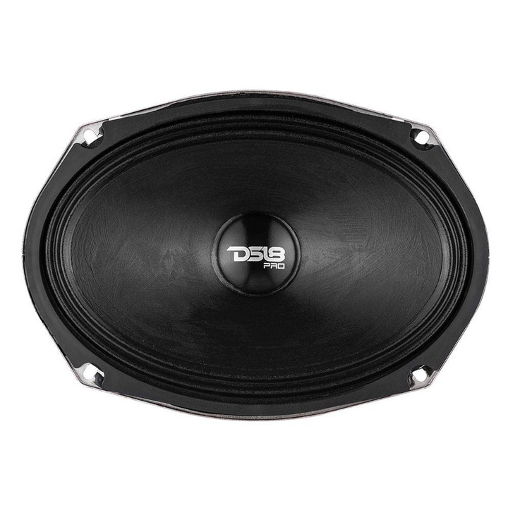 DS18 PRO-SM69.2 Altavoz de rango medio poco profundo de 6x9" con cono resistente al agua y bobina móvil de 1,5" - 250 vatios Rms 2 ohmios