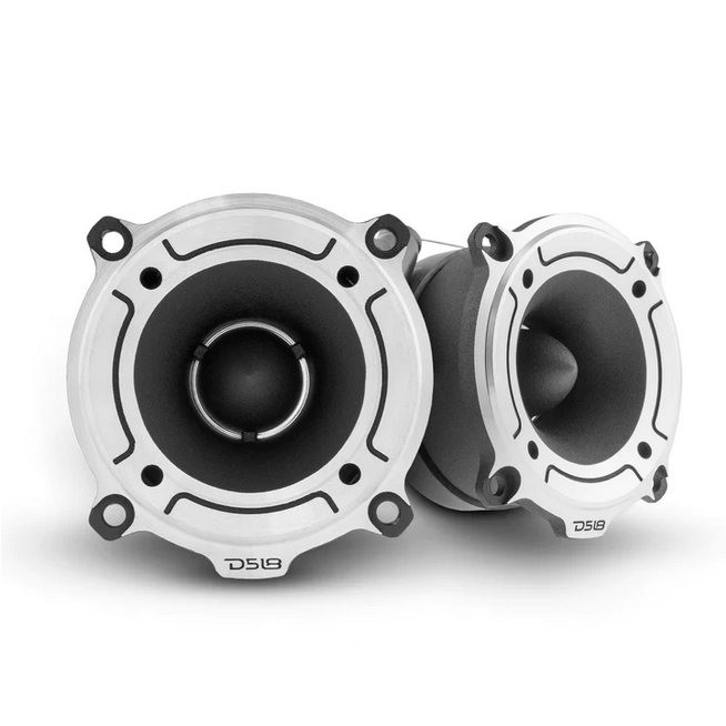 DS18 PRO-TW120 3.5" Compression Bullet Super Tweeters with 1" Titanium Voice Coils - 120 Watts Rms 4-ohm