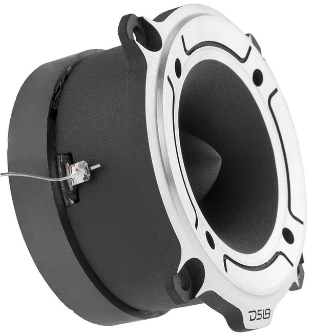DS18 PRO-TW120 3.5" Compression Bullet Super Tweeters with 1" Titanium Voice Coils - 120 Watts Rms 4-ohm