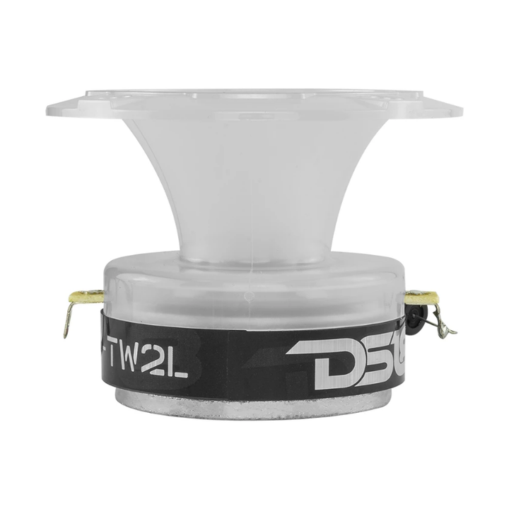 DS18 PRO-TW2L Súper tweeters tipo bala de compresión de 3,8" con bobina móvil de aluminio de 1" y LED RGB - 120 vatios Rms 4 ohmios