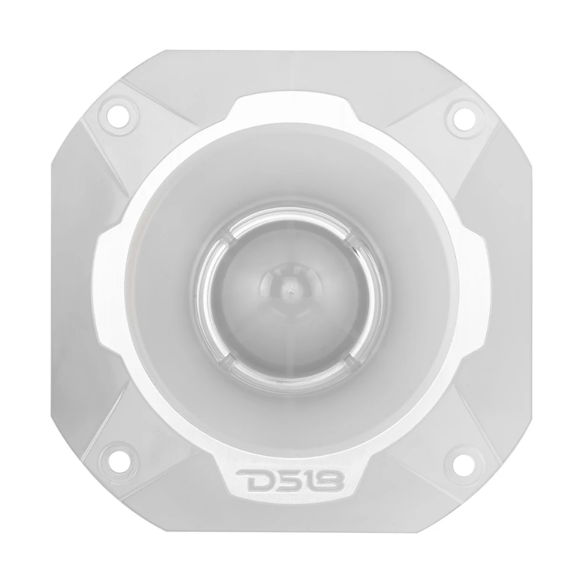 DS18 PRO-TW3L Súper tweeter tipo bala de compresión de 4" con bobina móvil de titanio de 1,5" y LED RGB - 250 vatios Rms 4 ohmios