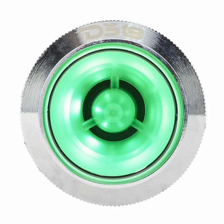 DS18 PRO-TW7L Súper tweeter tipo bala de neodimio de 2,3" con bobina móvil de titanio de 1" y LED RGB - 100 vatios Rms 4 ohmios