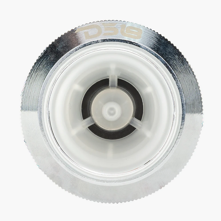DS18 PRO-TW7L Súper tweeter tipo bala de neodimio de 2,3" con bobina móvil de titanio de 1" y LED RGB - 100 vatios Rms 4 ohmios