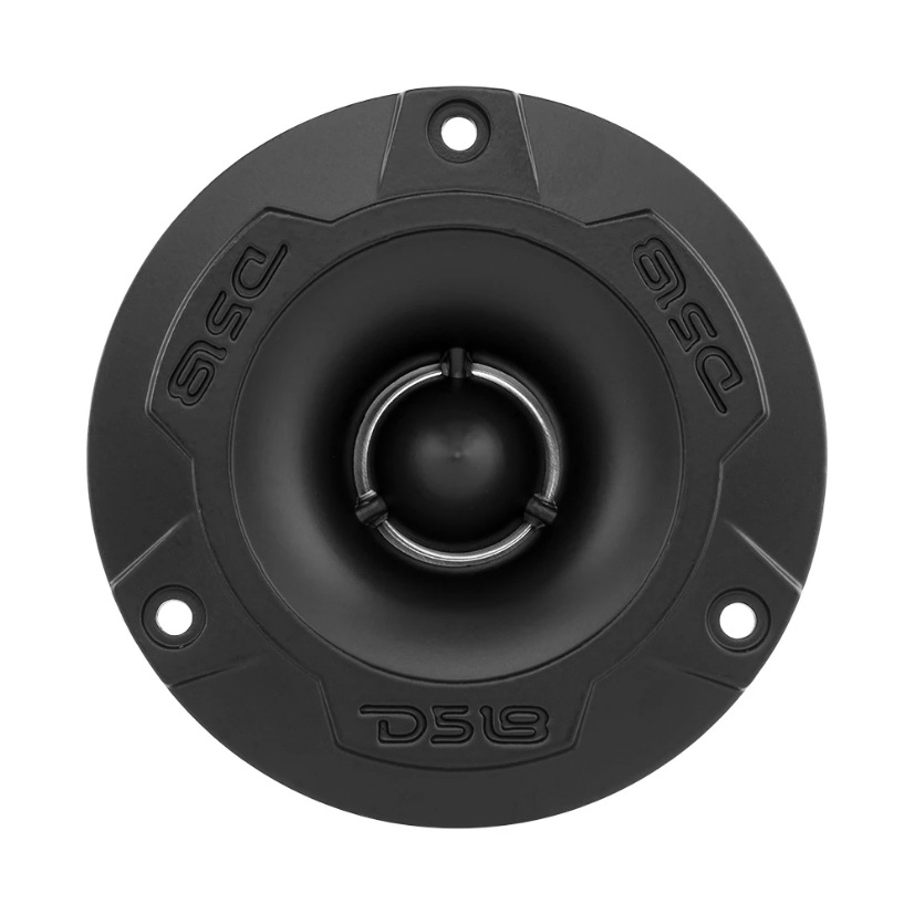 DS18 PRO-TWX1/BK Súper tweeters tipo bala de compresión de 3,8" con bobina móvil de aluminio de 1" - 120 vatios Rms 4 ohmios