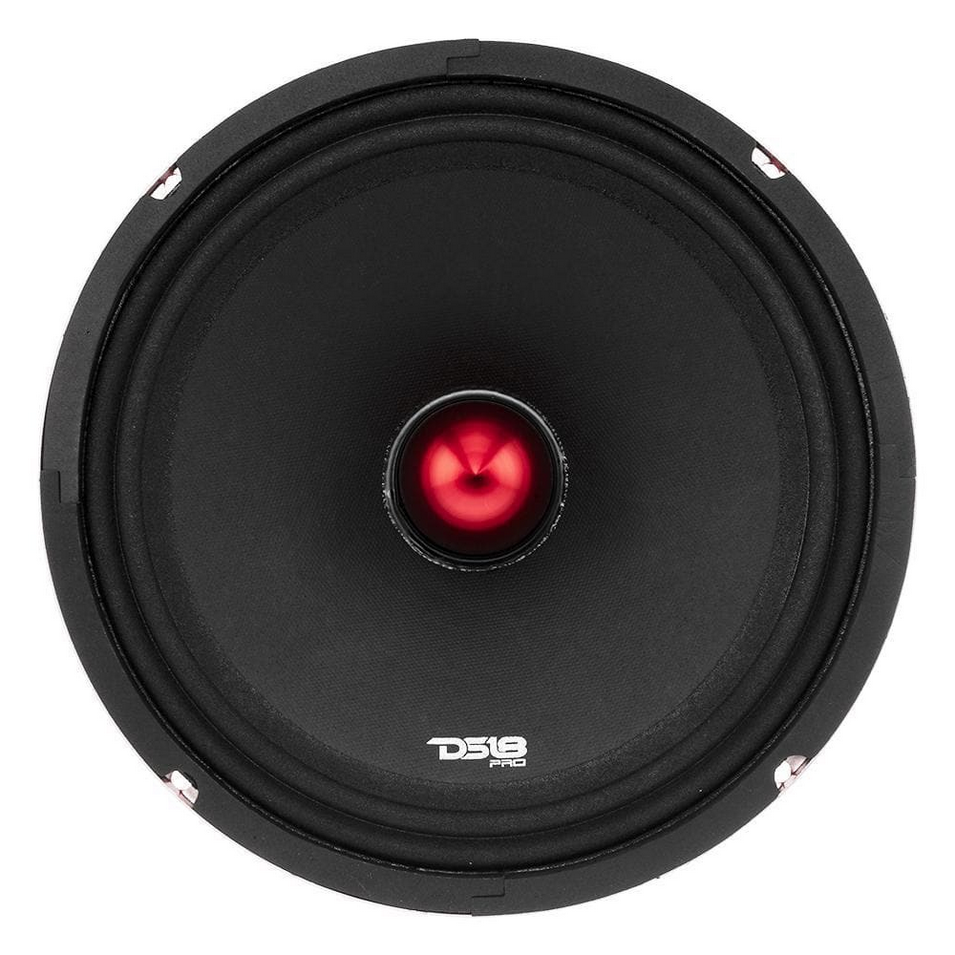 DS18 PRO-X10BM Altavoz de rango medio de 10" con bala de aluminio y bobina móvil de 2" - 300 vatios Rms 8 ohmios
