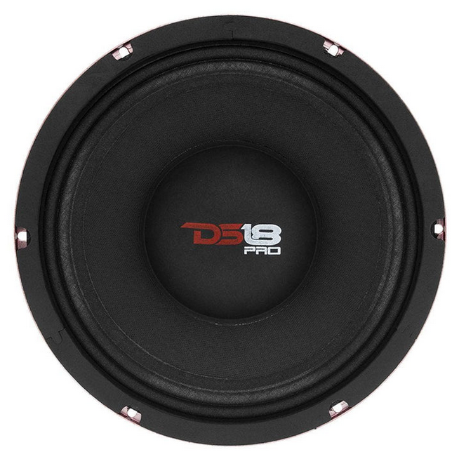 DS18 PRO-X10MBASS Altavoz de medios graves de 10" con tapa antipolvo clásica y bobina móvil de 2,5" - 400 vatios Rms 8 ohmios