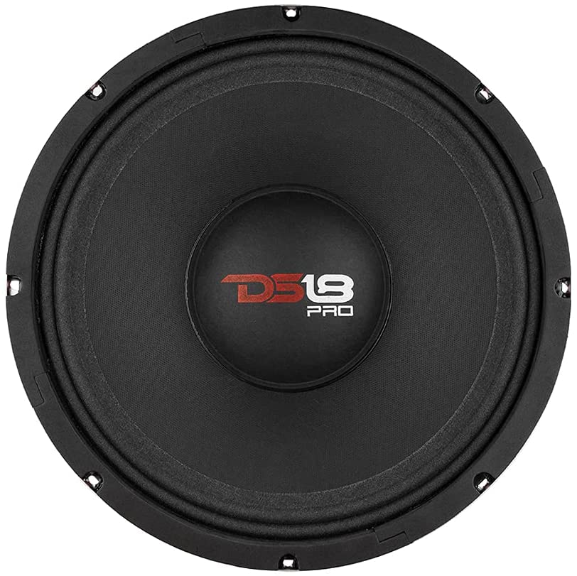 DS18 PRO-X12MBASS Altavoz de medios graves de 12" con tapa antipolvo clásica y bobina móvil de 2,5" - 500 vatios Rms 8 ohmios