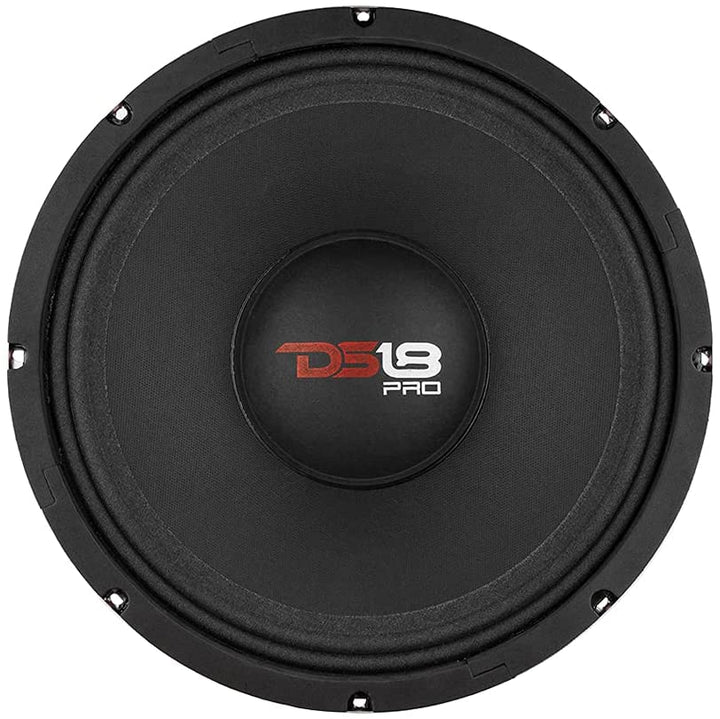 DS18 PRO-X12MBASS Altavoz de medios graves de 12" con tapa antipolvo clásica y bobina móvil de 2,5" - 500 vatios Rms 8 ohmios