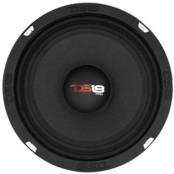 DS18 PRO-X6M Altavoz de rango medio de 6,5" con tapa antipolvo clásica y bobina móvil de 1,5" - 225 vatios Rms 8 ohmios