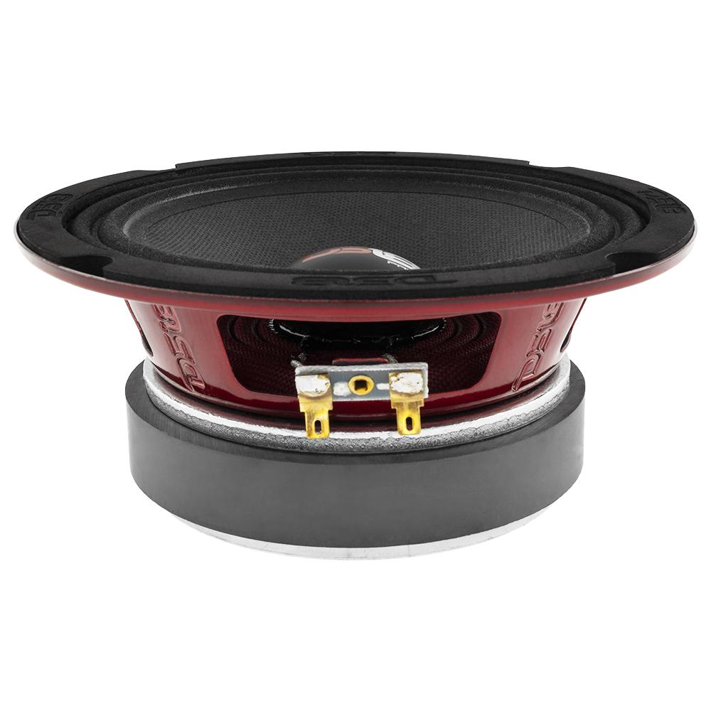 DS18 PRO-X6.4M Altavoz de rango medio de 6,5" con tapa antipolvo clásica y bobina móvil de 1,5" - 250 vatios Rms 4 ohmios