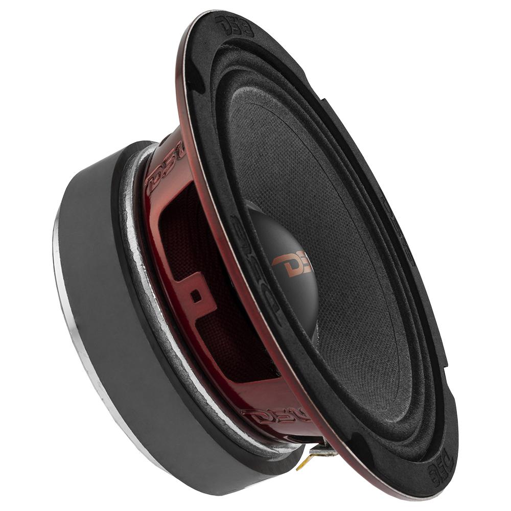 DS18 PRO-X6.4M Altavoz de rango medio de 6,5" con tapa antipolvo clásica y bobina móvil de 1,5" - 250 vatios Rms 4 ohmios