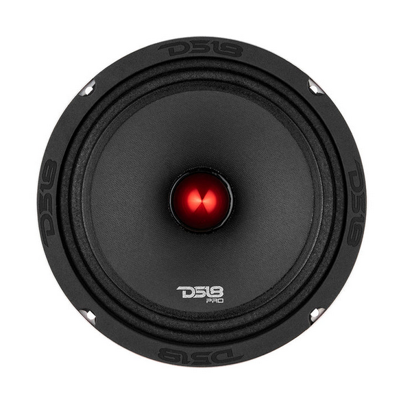 DS18 PRO-X8.4BM Altavoz de rango medio de 8" con bala de aluminio y bobina móvil de 1,5" - 275 vatios Rms 4 ohmios