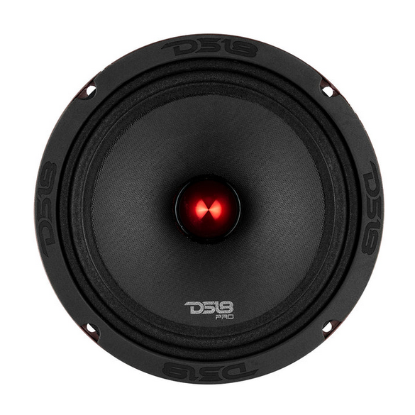 DS18 PRO-X8BM Altavoz de rango medio de 8" con bala de aluminio y bobina móvil de 1,5" - 275 vatios Rms 8 ohmios