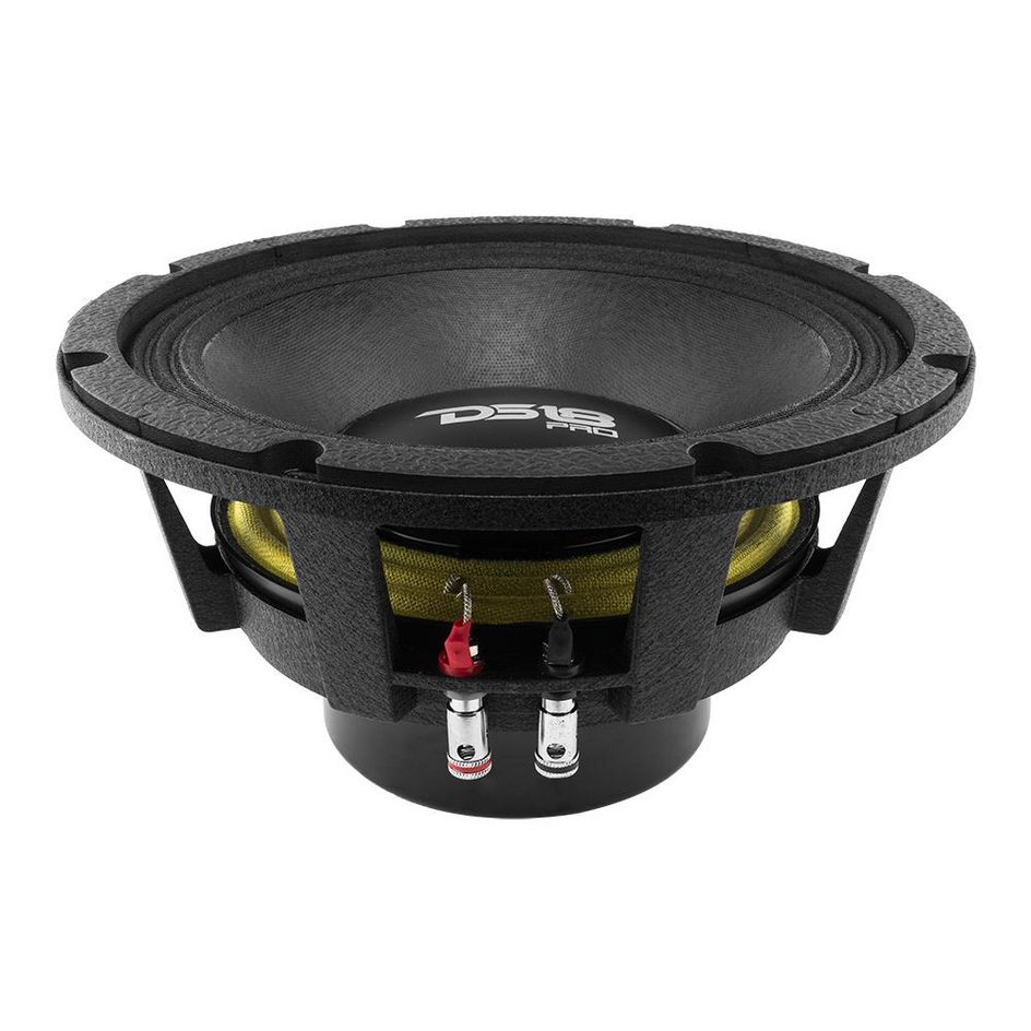 DS18 PRO-XLNEO10MB Altavoz de medios graves de 10" con tapa antipolvo clásica y bobina móvil de 4" - 1000 vatios Rms 8 ohmios