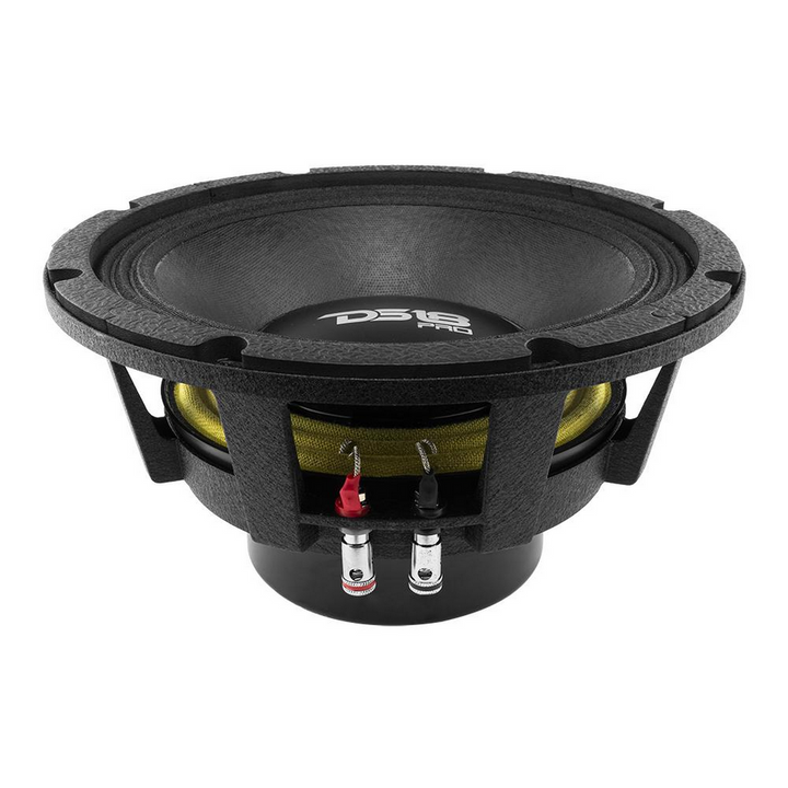 DS18 PRO-XLNEO10MB Altavoz de medios graves de 10" con tapa antipolvo clásica y bobina móvil de 4" - 1000 vatios Rms 8 ohmios