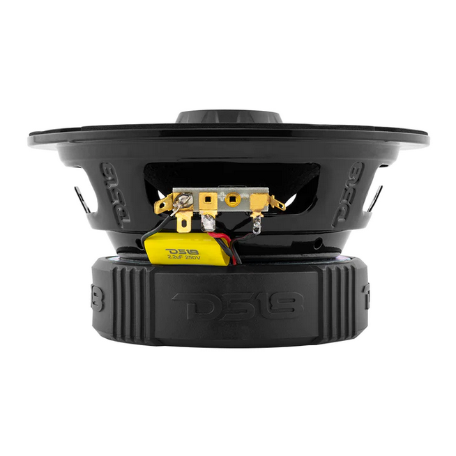 DS18 PRO-ZT6 Altavoz coaxial de 2 vías de 6,5" con tweeter tipo bala incorporado y bobina móvil de 1,5" - 225 vatios Rms 4 ohmios