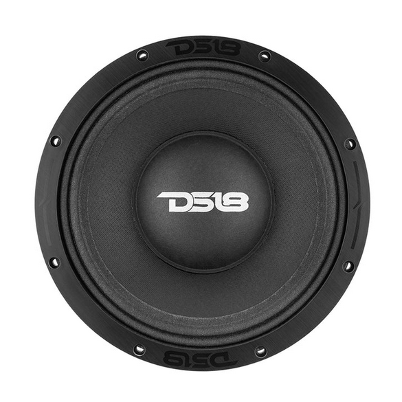 DS18 PRO-ZXI10MBASS Altavoz de medios graves de 10" con bobina móvil de 2,5" y tapa antipolvo clásica - 500 vatios Rms 8 ohmios