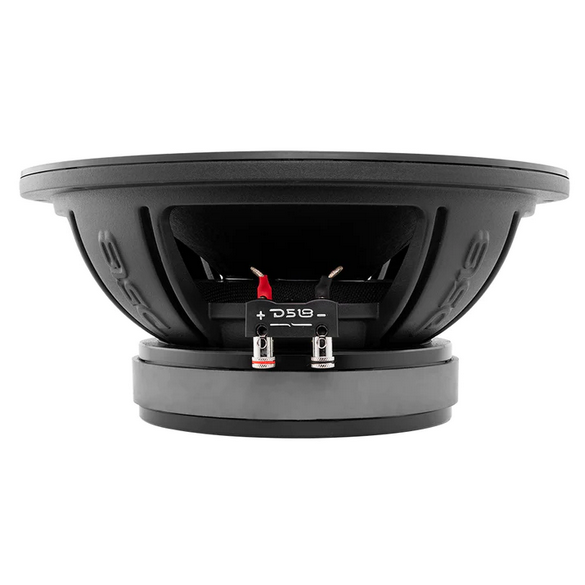 DS18 PRO-ZXI10MBASS Altavoz de medios graves de 10" con bobina móvil de 2,5" y tapa antipolvo clásica - 500 vatios Rms 8 ohmios