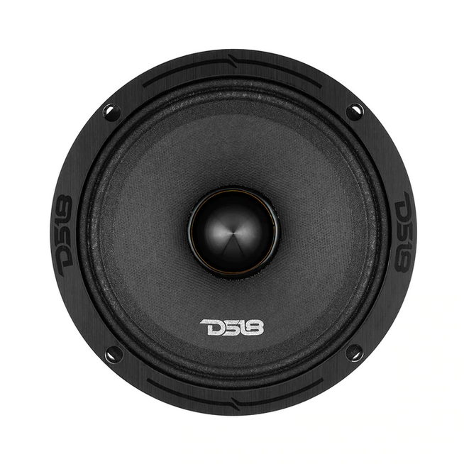 DS18 PRO-ZXI6.4BM Altavoz de rango medio de 6,5" con bala de aluminio y bobina móvil de 1,5" - 300 vatios Rms 4 ohmios