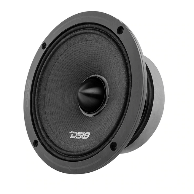 DS18 PRO-ZXI6.4BM Altavoz de rango medio de 6,5" con bala de aluminio y bobina móvil de 1,5" - 300 vatios Rms 4 ohmios