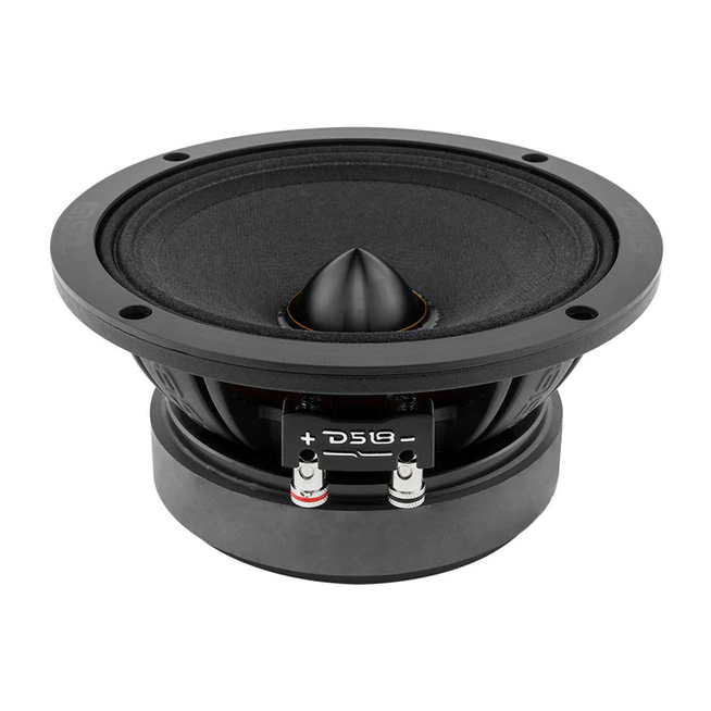 DS18 PRO-ZXI6.4BM Altavoz de rango medio de 6,5" con bala de aluminio y bobina móvil de 1,5" - 300 vatios Rms 4 ohmios