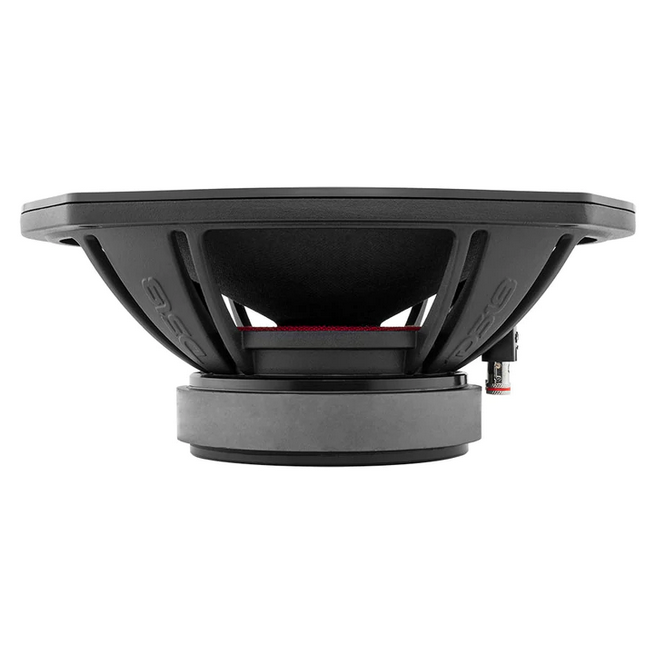DS18 PRO-ZXI694BM Altavoz de rango medio de 6x9" con bala de aluminio negro y bobina móvil de 1,5" - 300 vatios Rms 4 ohmios