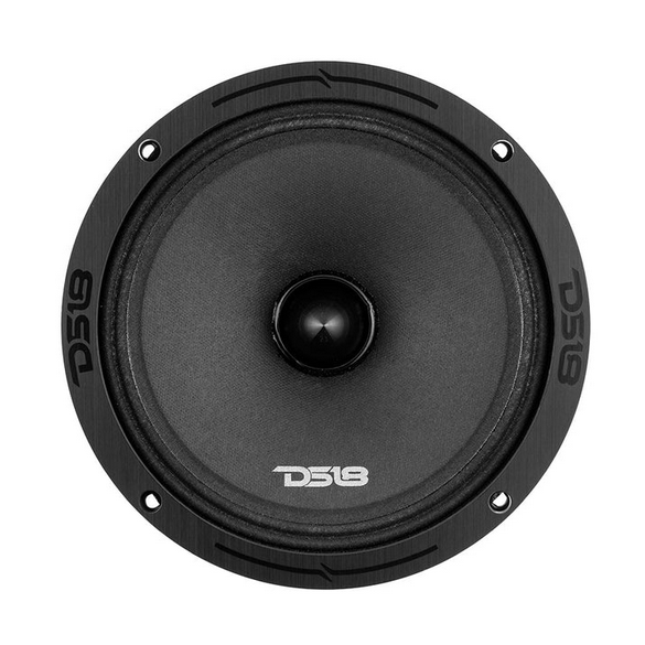 DS18 PRO-ZXI8.4BM Altavoz de rango medio de 8" con bala de aluminio y bobina móvil de 1,5" - 350 vatios Rms 4 ohmios