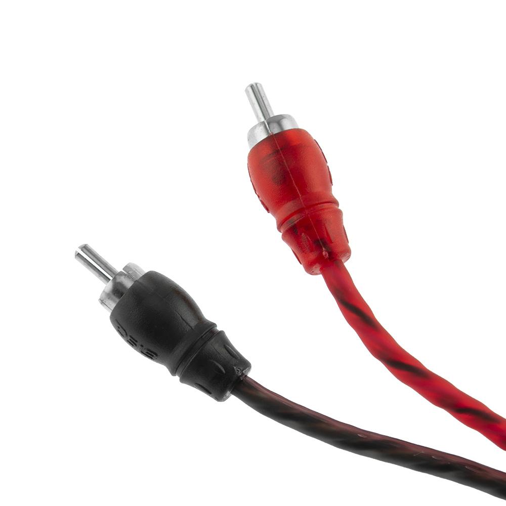 DS18 RCA-16FT 16 Foot Rca Audio Signal Cable - 2-Channel Ultra-flex Twisted Interconnect