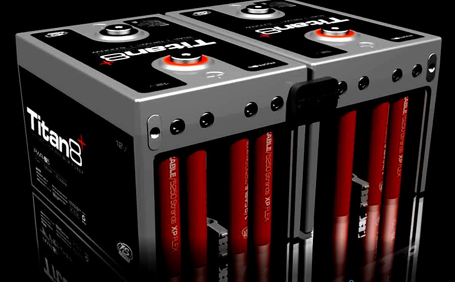 XS Power RSV-S5 12 Volt Titan8 LTO Lithium Battery - 2500 Watts Rms | 20Ah
