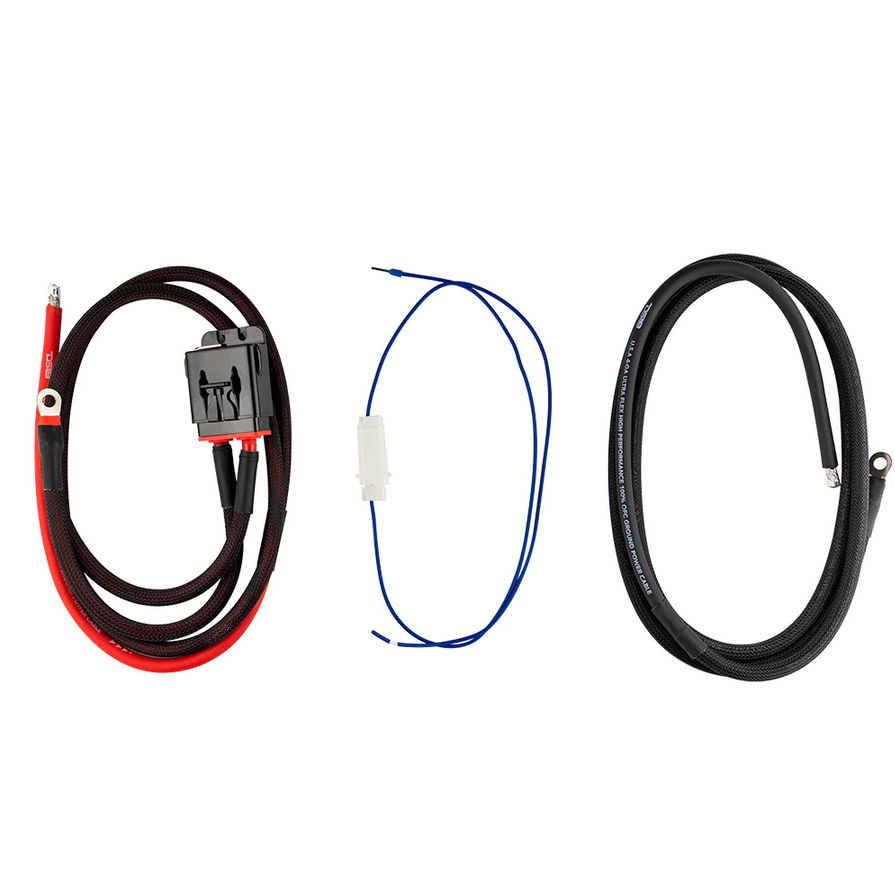 DS18 RY-KIT4.HD Kit de amplificador de cobre OFC calibre 4 para Harley Davidson de 1996 en adelante
