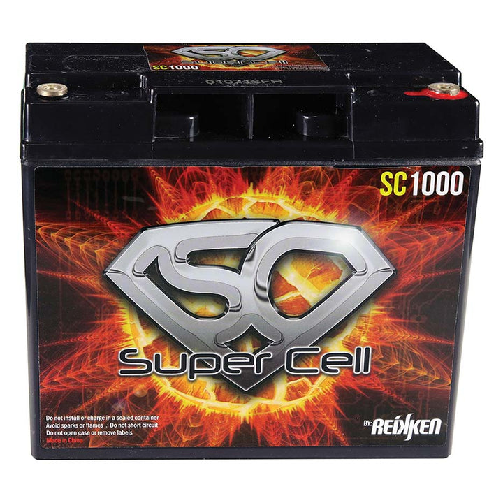 Energie SC1000 Batería de celda de alimentación AGM de 12 voltios - 1000 vatios Rms | 18Ah