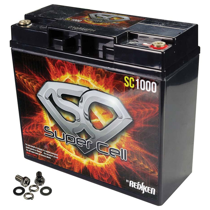 Energie SC1000 Batería de celda de alimentación AGM de 12 voltios - 1000 vatios Rms | 18Ah