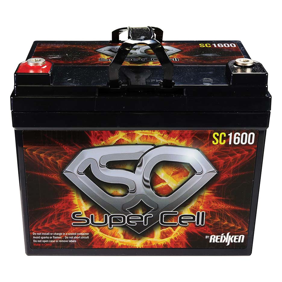 Energie SC1600 Batería de celda de alimentación AGM de 12 voltios - 1600 vatios Rms | 35Ah