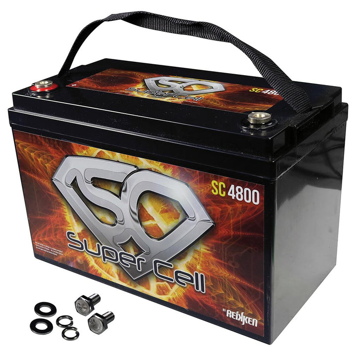 Energie SC4800 Batería de celda de alimentación AGM de 12 voltios - 4800 vatios Rms | 110Ah
