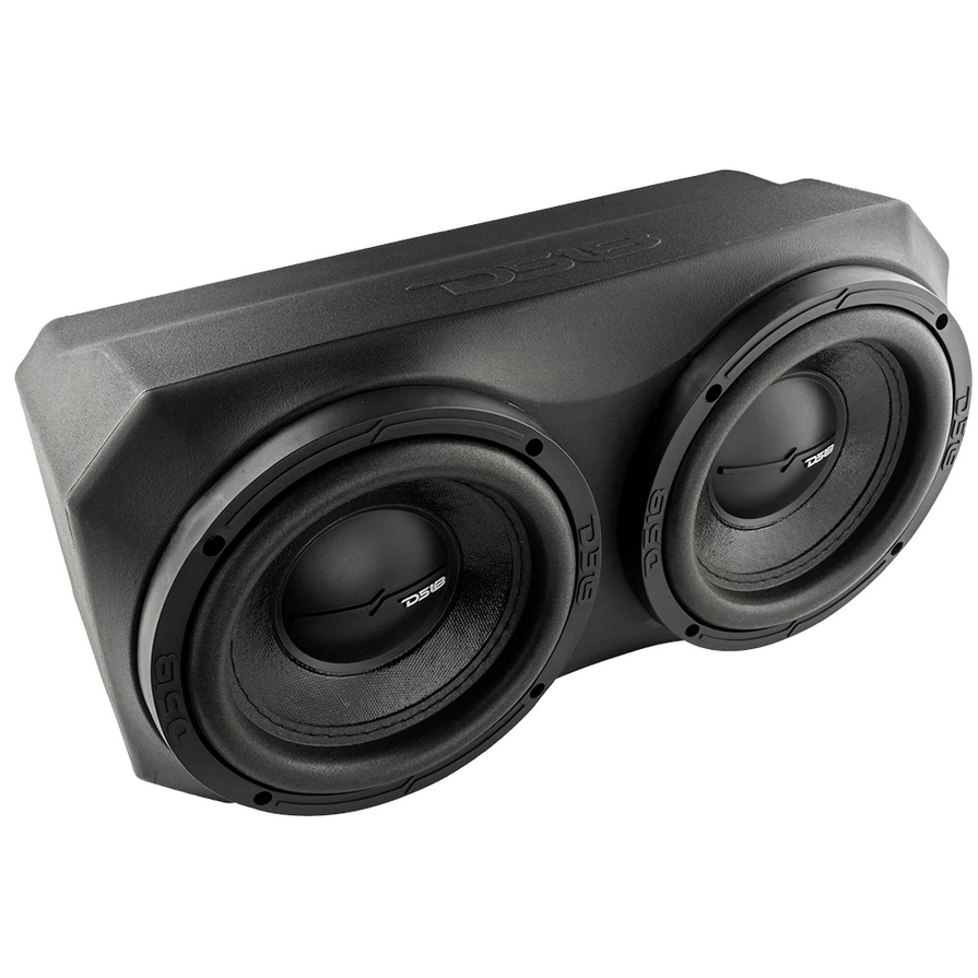 DS18 Under Dash Enclosure with 2x 6.5" Subwoofers - Fits 2015-2019 Polaris Slingshot