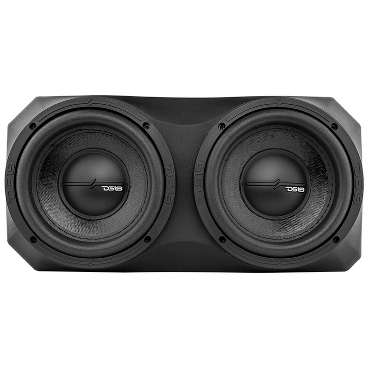 DS18 Under Dash Enclosure with 2x 6.5" Subwoofers - Fits 2015-2019 Polaris Slingshot