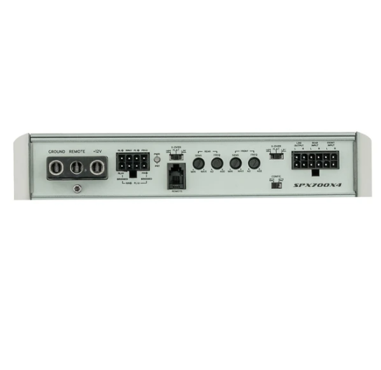 Stinger SPX700X4 4-Channel Marine Amplifier - 4 x 125 Watts Rms @ 4-ohm