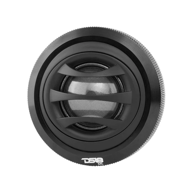 Tweeters de cúpula de seda de neodimio DS18 TW2.5 de 2,5" con cuerpo de aluminio y bobina móvil de seda de 1" - 50 vatios Rms 4 ohmios