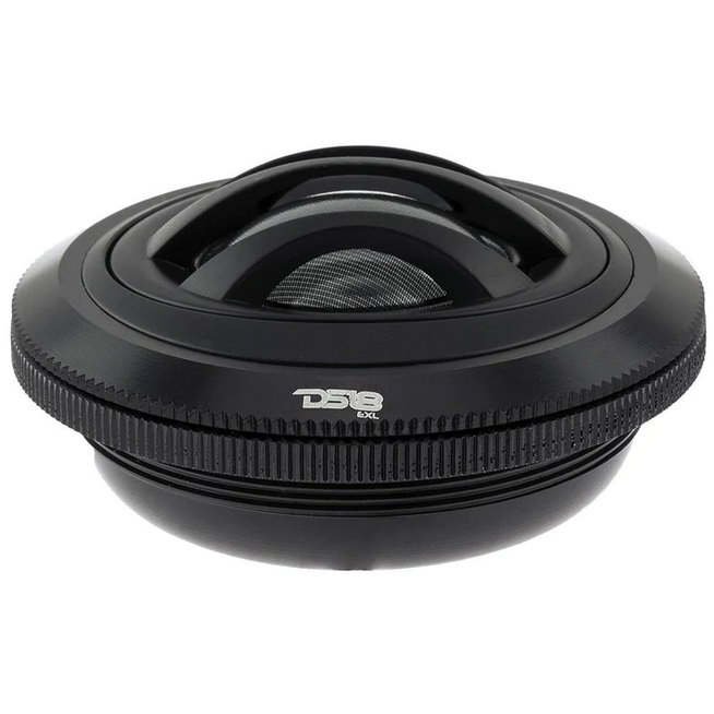Tweeters de cúpula de seda de neodimio DS18 TW2.5 de 2,5" con cuerpo de aluminio y bobina móvil de seda de 1" - 50 vatios Rms 4 ohmios