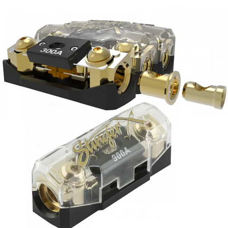 Stinger XFDB108 Linkable Fused Power or Ground Block with Pastic Protective Cover