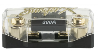 Stinger XFDB108 Linkable Fused Power or Ground Block with Pastic Protective Cover