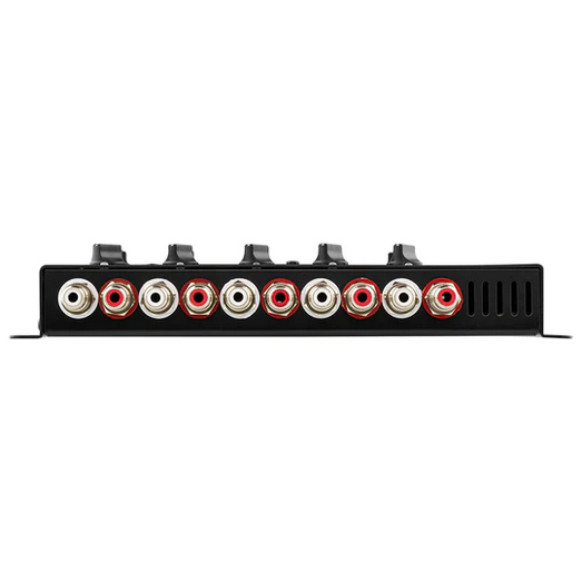 DS18 XM5 Crossover activo de 5 vías con indicadores de clip y Rca estilo Tiffany - 10 entradas Rca y 10 salidas Rca