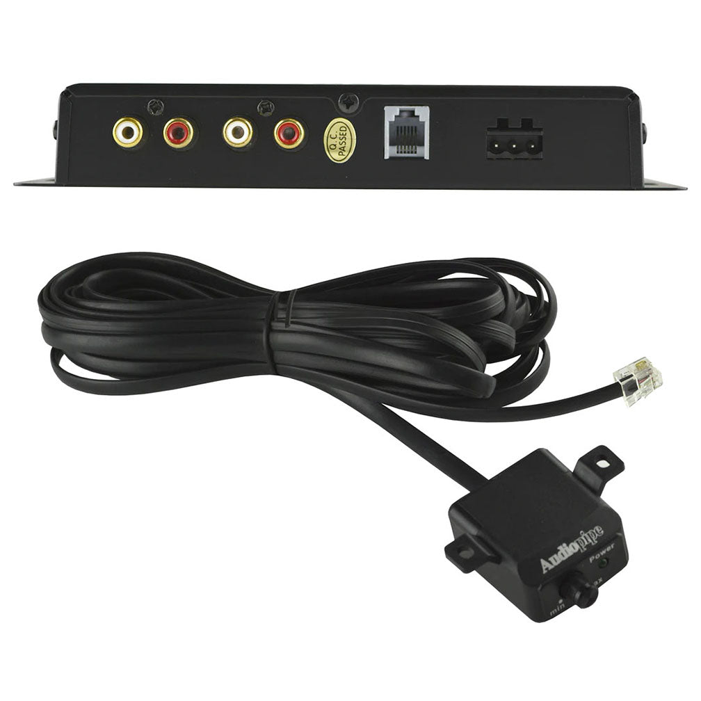 Audiopipe XV-BXP-SUB Procesador de graves digital con controlador de línea integrado y perilla de graves