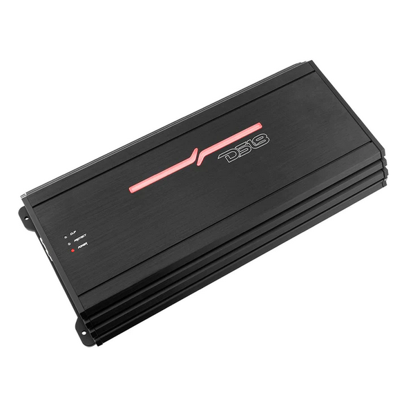 Amplificador de subwoofer monobloque Clase D DS18 ZR1500.1D - 1 x 1500 vatios Rms a 1 ohmio