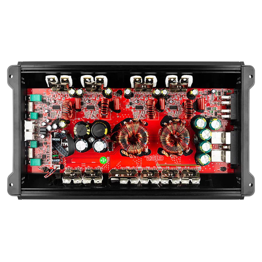 DS18 ZR1600.4D 1600W Rms 4-Channel Amplifier - 4 x 400W Rms @ 4-ohm