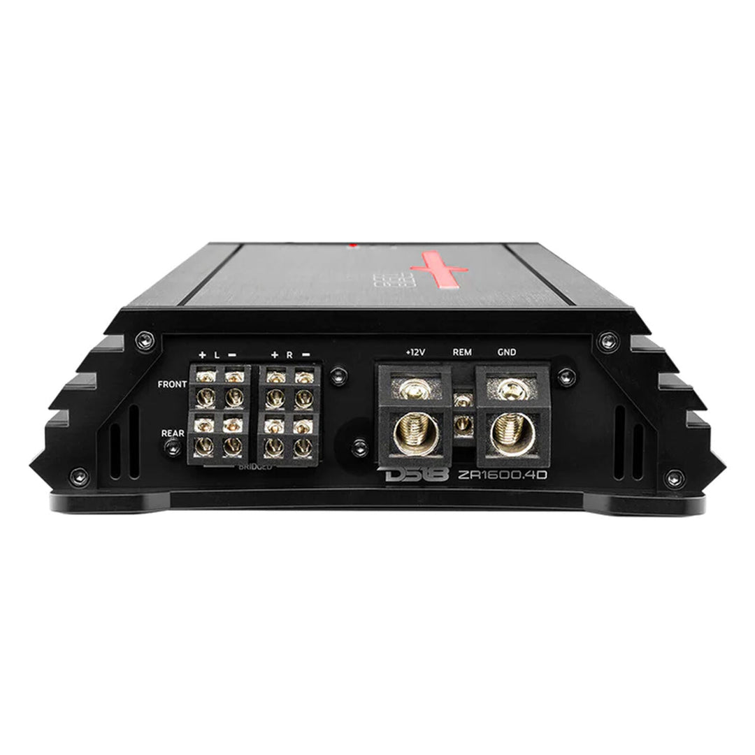 DS18 ZR1600.4D 4-Channel Class D Full-Range Amplifier - 4 x 400 Watts Rms @ 4-ohm