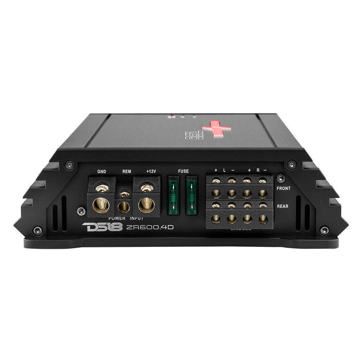 DS18 ZR600.4D Amplificador de rango completo Clase D de 4 canales - 4 x 150 vatios Rms a 4 ohmios