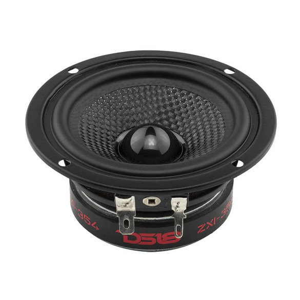 Altavoces de rango completo DS18 ZXI-354 de 3,5" con cono tipo bala y Kevlar - 40 vatios Rms 4 ohmios